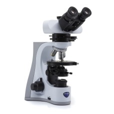 Microscope Trinocular (Fixed 50/50), 30° Inclined, 360° rotating. Eyepieces: WF10X/22, B-510POL Optika Italy